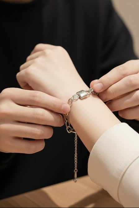 Lock and key friendship Bracelets